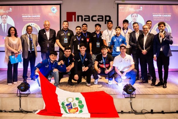 Estudiante de SENATI logra la medalla de oro en la Competencia Internacional de Habilidades Técnicas WorldSkills Chile 2024